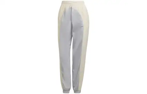 Adidas Originals Knitted Sweatpants Women's Gray Moderate Cuffed Pants