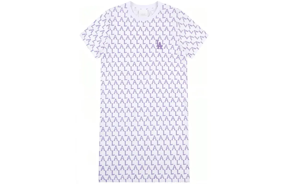 MLB Short Sleeved Dress Women's White