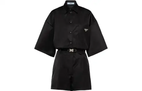 PRADA Jumpsuits Women's Black Moderate Jumpsuit