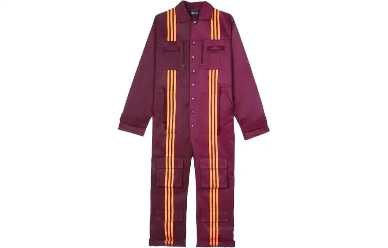 Adidas Ivy Park Jumpsuit Maroon/Solar Orange