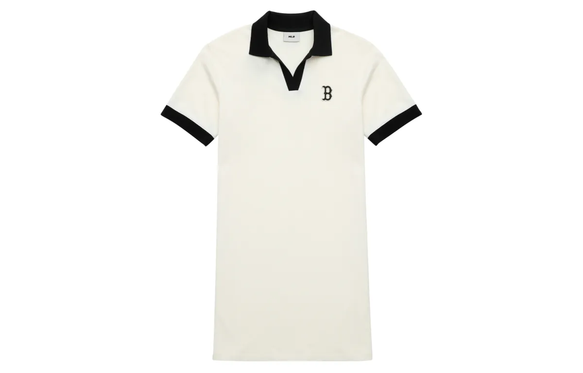 MLB Short Sleeved Dress Women's White