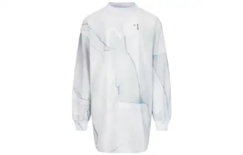EVISU Long Sleeved Dresses Women's Multicolor Crew Neck Short