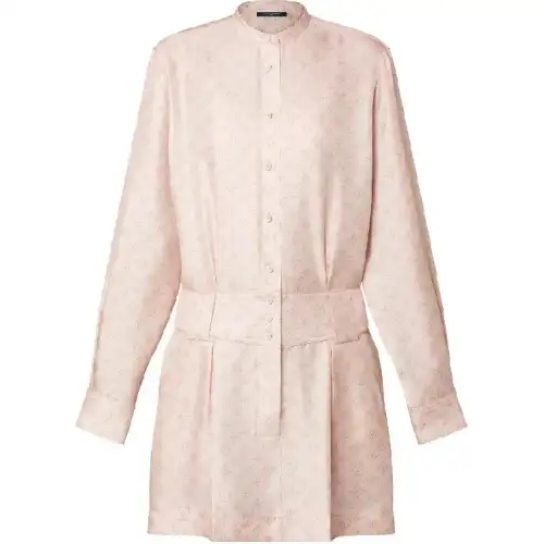 LOUIS VUITTON Mahina Monogram Shirt Dress