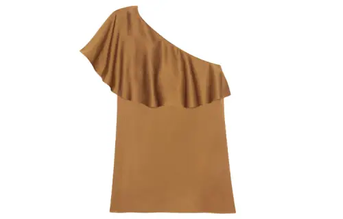 SAINT LAURENT Dress Women's Tobacco