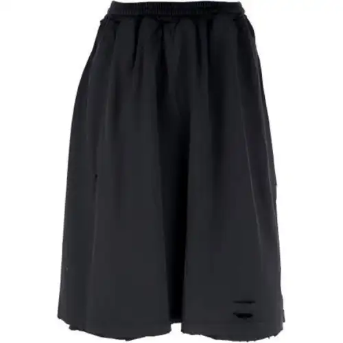 Balenciaga FW21 Vintage Casual Shorts Women's Black