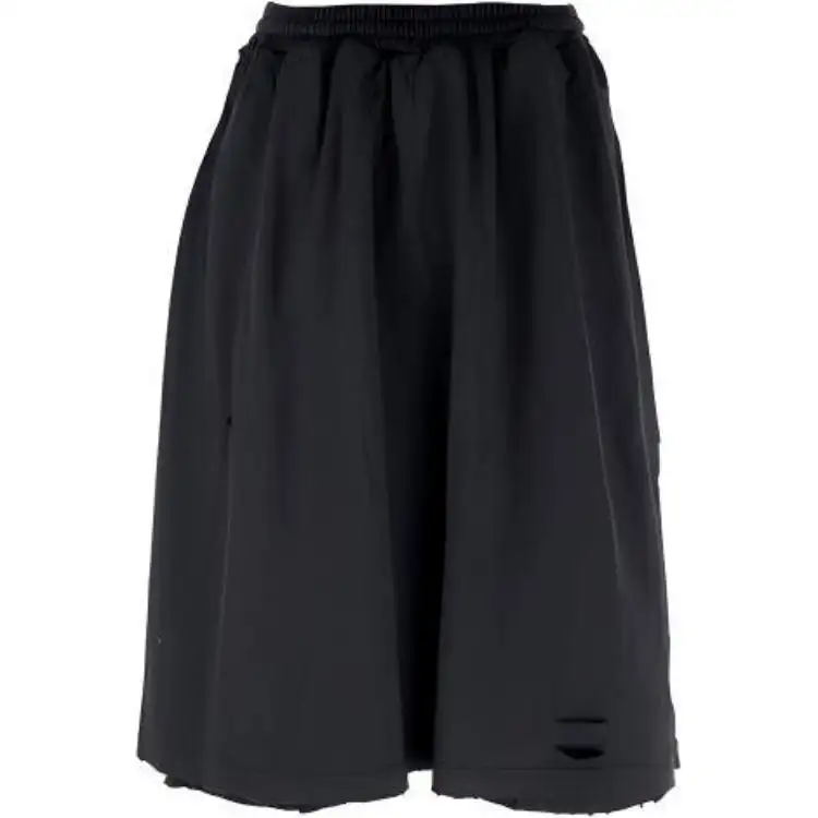 Balenciaga FW21 Vintage Casual Shorts Women's Black