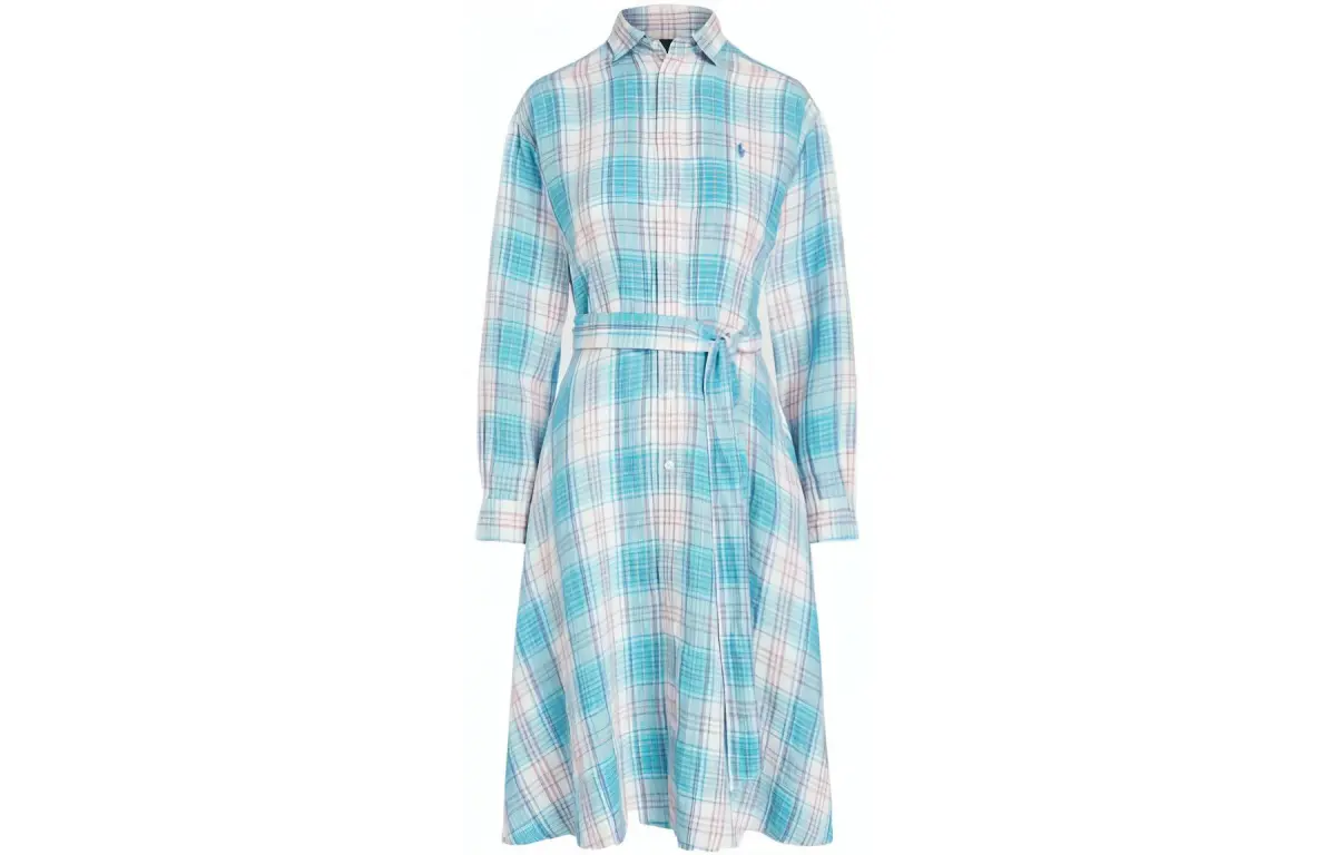 Polo Ralph Lauren Long-Sleeved Dresses Women's Blue Moderate
