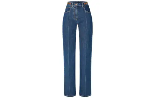 LOUIS VUITTON Jeans Women's Denim Blue