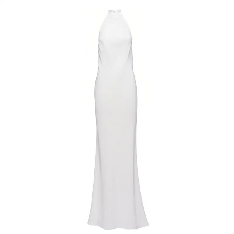 PRADA SS23 Sleeveless Dress Women's White