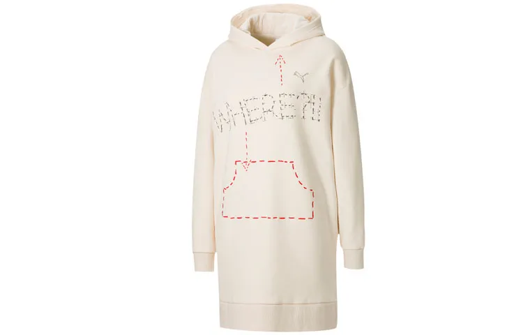 PUMA Long Sleeved Dress Women's Eggnog