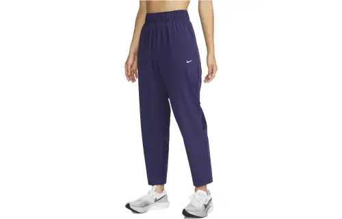 Nike Dri Fit Fast Mid Rise 7/8 Running Pants Knitted Sweatpants Women's Purple
