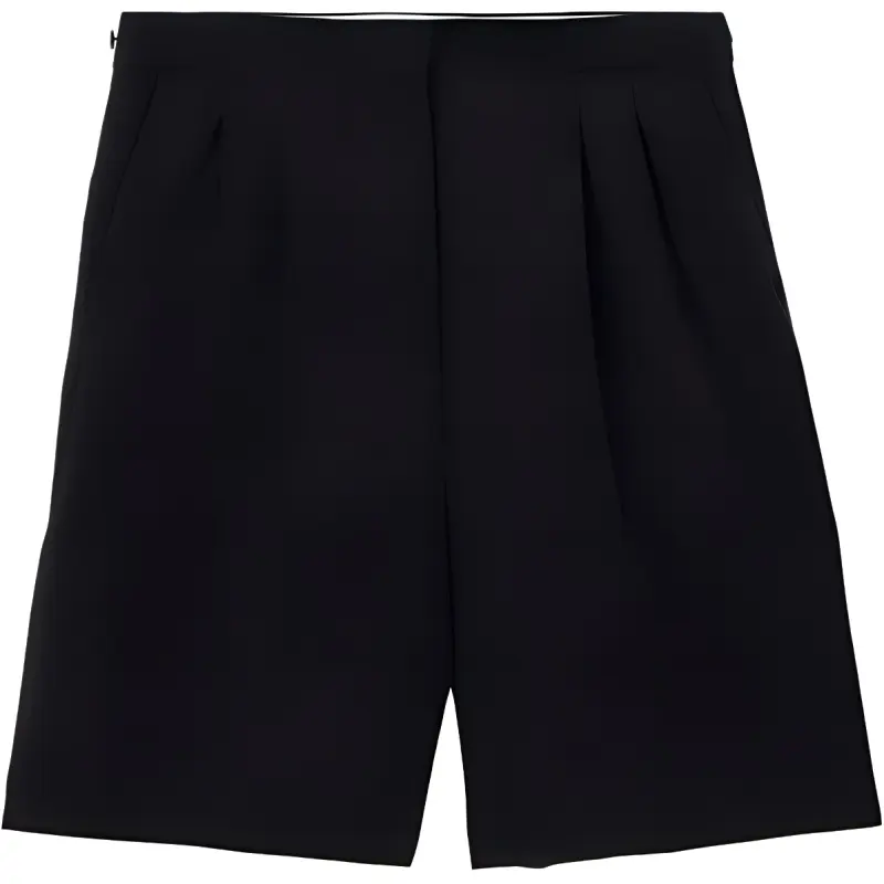 Burberry Casual Shorts Women's Black Moderate