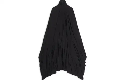 Balenciaga FW22 Long Sleeved Dress Women's Black