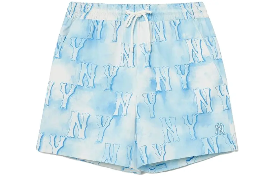 MLB Casual Shorts Women's Blue Moderate