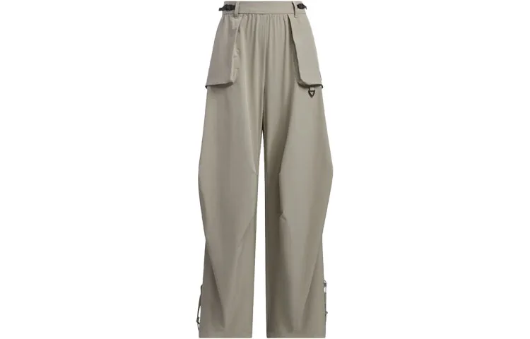Adidas City Escape Tracksuit Bottoms Knitted Sweatpants Women's Pebble Silver Gray