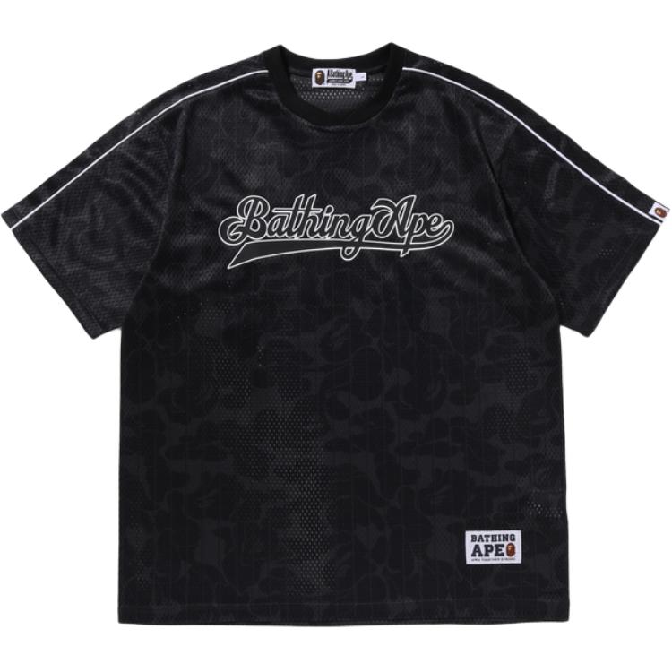 Мужская футболка A BATHING APE 1L30-109-007 (черная)
