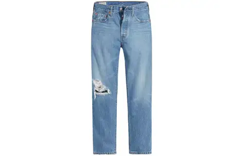 Levis Jeans Women's Blue Moderate Straight Fit Pants