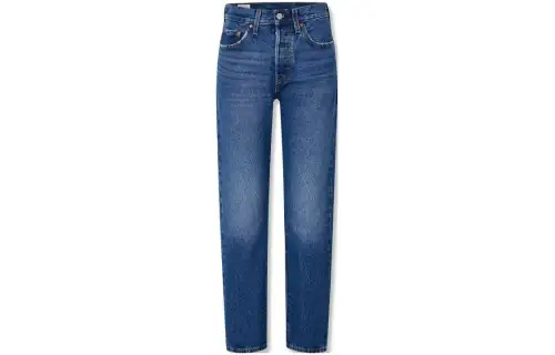 Levis Jeans Women's Blue Moderate Straight Fit Pants