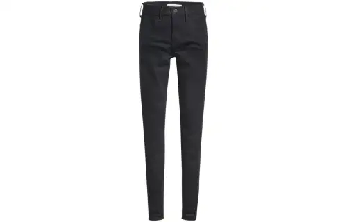 Levis Jeans Women's Black Moderate Tapered Pants