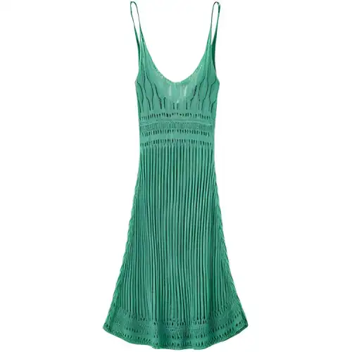 LOEWE Paula's Ibiza Sleeveless Fairy Dress Women's Green