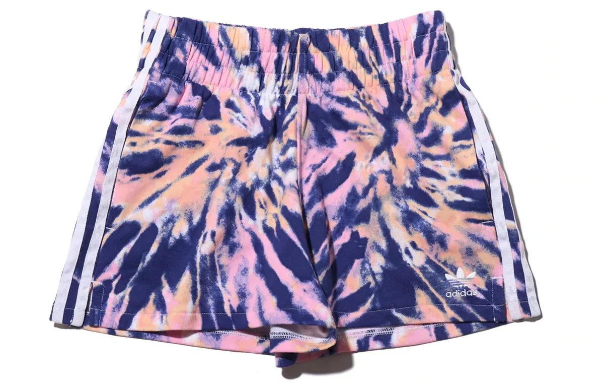 Adidas Originals Casual Shorts Women's Blue Orange
