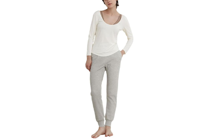 UNIQLO x Mame Kurogouchi Casual Pants Women's Gray