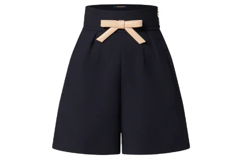 LOUIS VUITTON Bow Detail Tailored Shorts