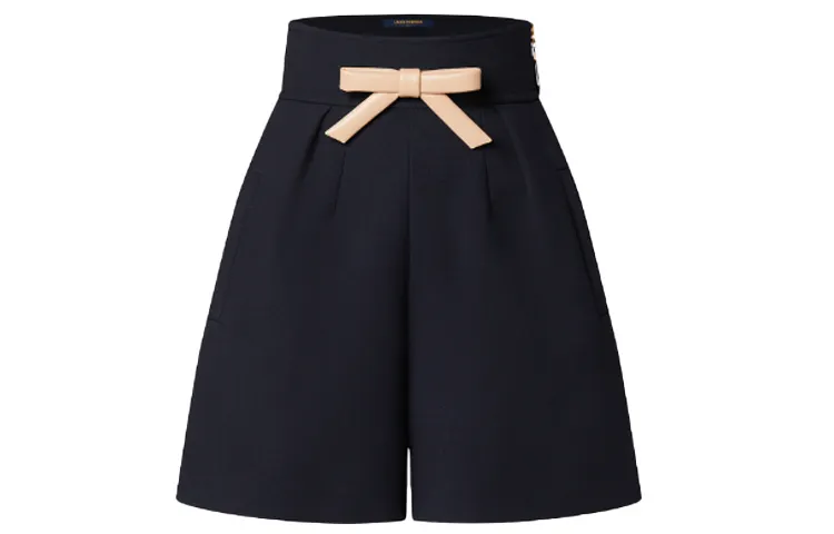 LOUIS VUITTON Bow Detail Tailored Shorts