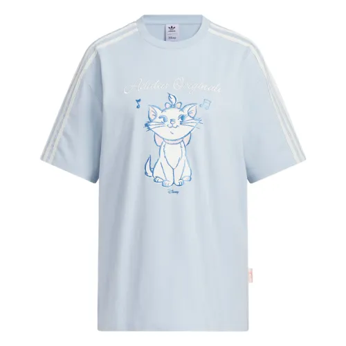 Adidas Originals Disney T Shirt Women's Simple Blue