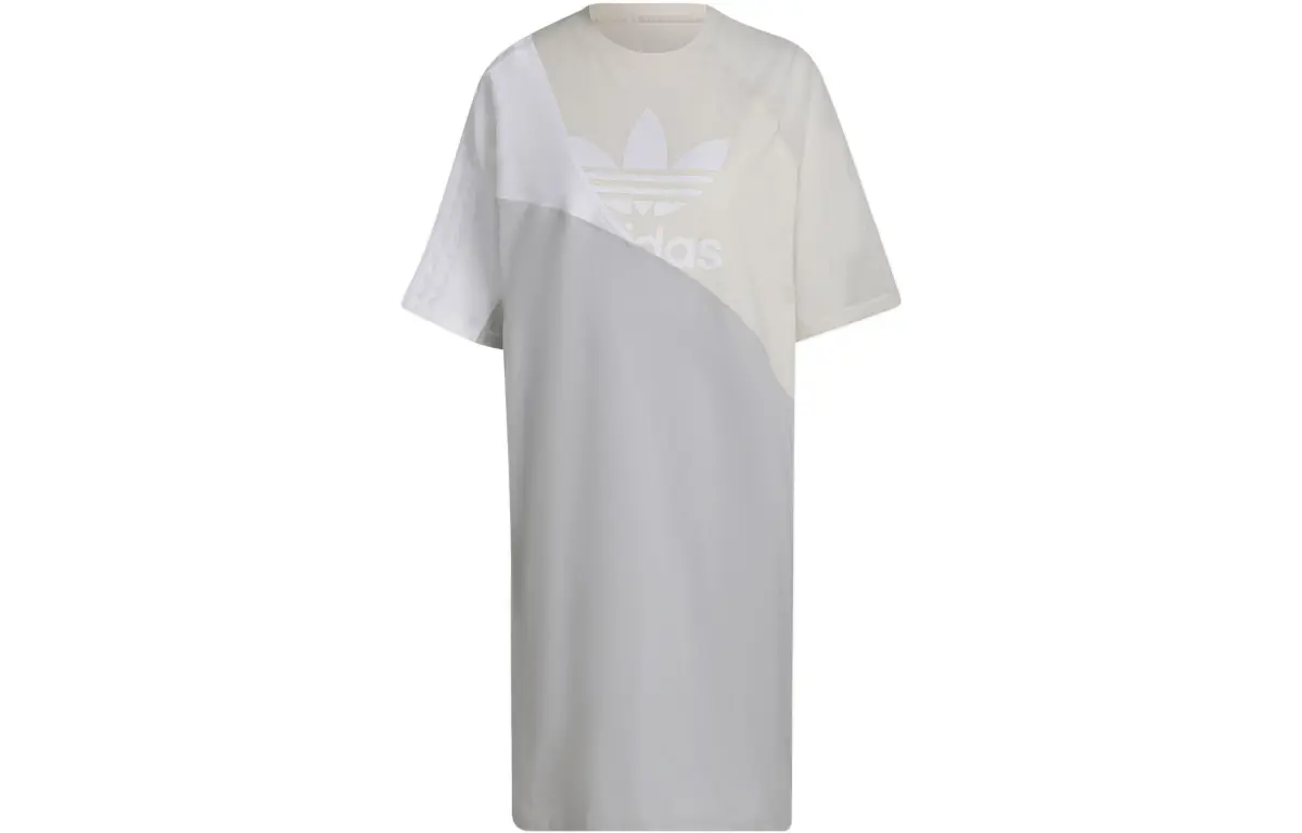 Adidas Originals ADICOLOR Short Sleeved Dress Women's Yellow White