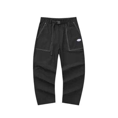 Skechers Knitted Sweatpants Women's Black Moderate Straight Fit Pants