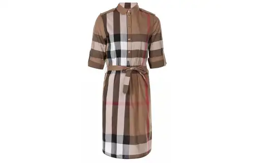 Burberry Short Sleeved Dress Women's Archive Beige