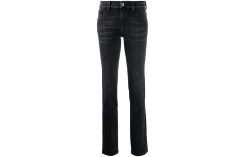 PRADA Jeans Women's Black Moderate Slim Fit Pants