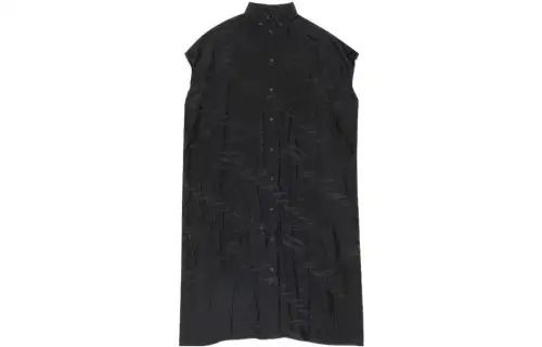 Balenciaga SS22 Sleeveless Dress Women's Black