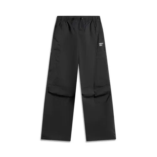 Li Ning Sports Life Collection Casual Pants Women's Black