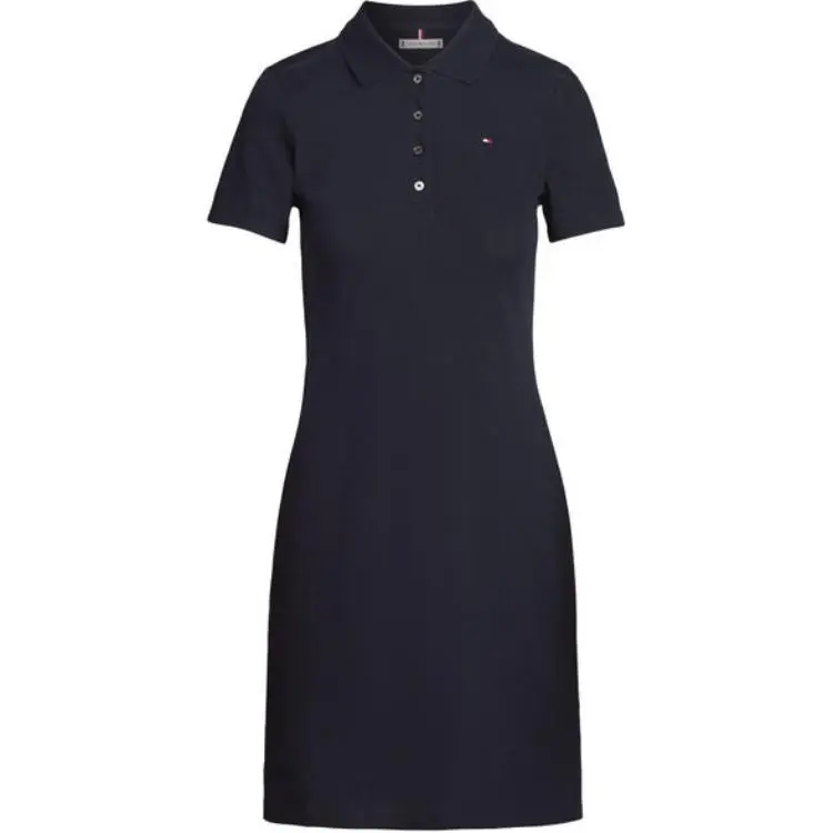 Tommy Hilfiger Short Sleeved Dress Women's Blue