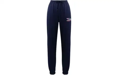 Reebok VECTOR GRAPHIC JOGGER Knitted Sweatpants Women's Marine Blue