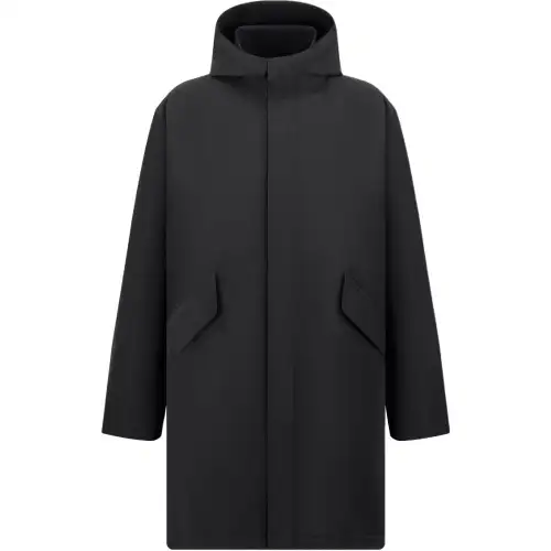 DIOR FW24 Parka Coat Men's Black
