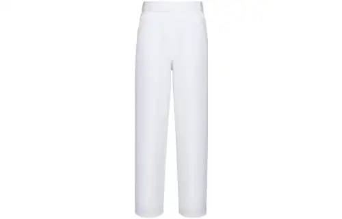 DIOR Jeans Women's White Moderate Straight Fit Pants