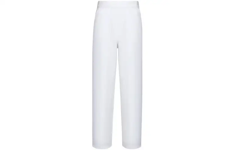 DIOR Jeans Women's White Moderate Straight Fit Pants