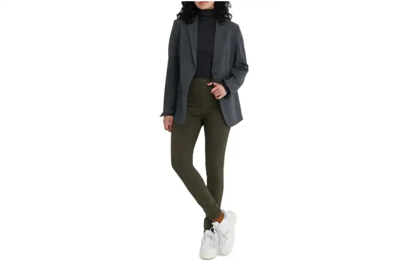 UNIQLO Casual Pants Women's Dark Olive
