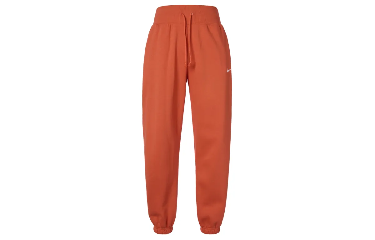 Nike Knitted Sweatpants Women's Red Moderate Other