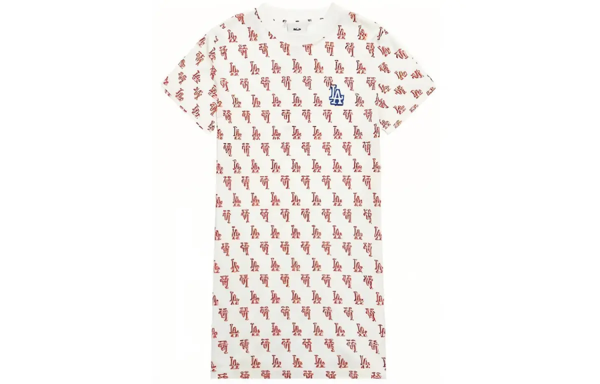 MLB Short Sleeved Dress Women's White
