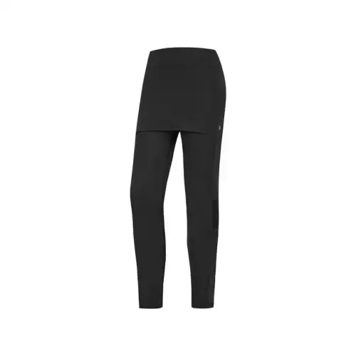 Skechers Knitted Sweatpants Women's Carbon Black Moderate Straight Fit Pants