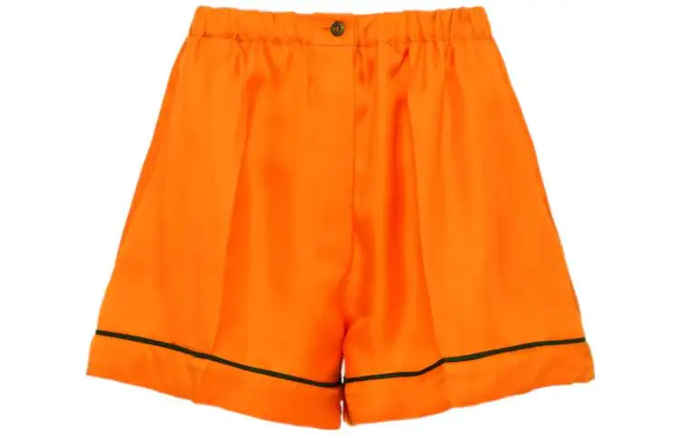 PRADA Casual Shorts Women's Orange Moderate