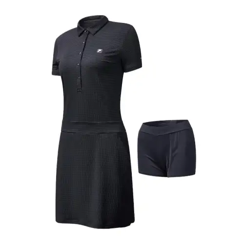 FILA Short Sleeved Dress Women's Navy Blue