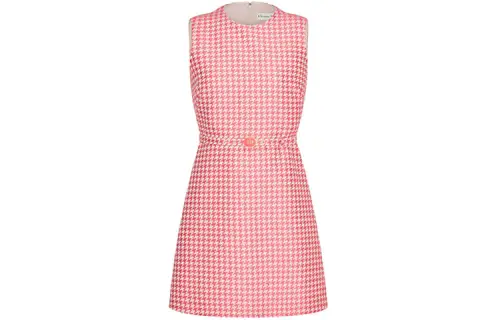 DIOR Quarterly New Products Sleeveless Dresses Women's Red Crew Neck Moderate
