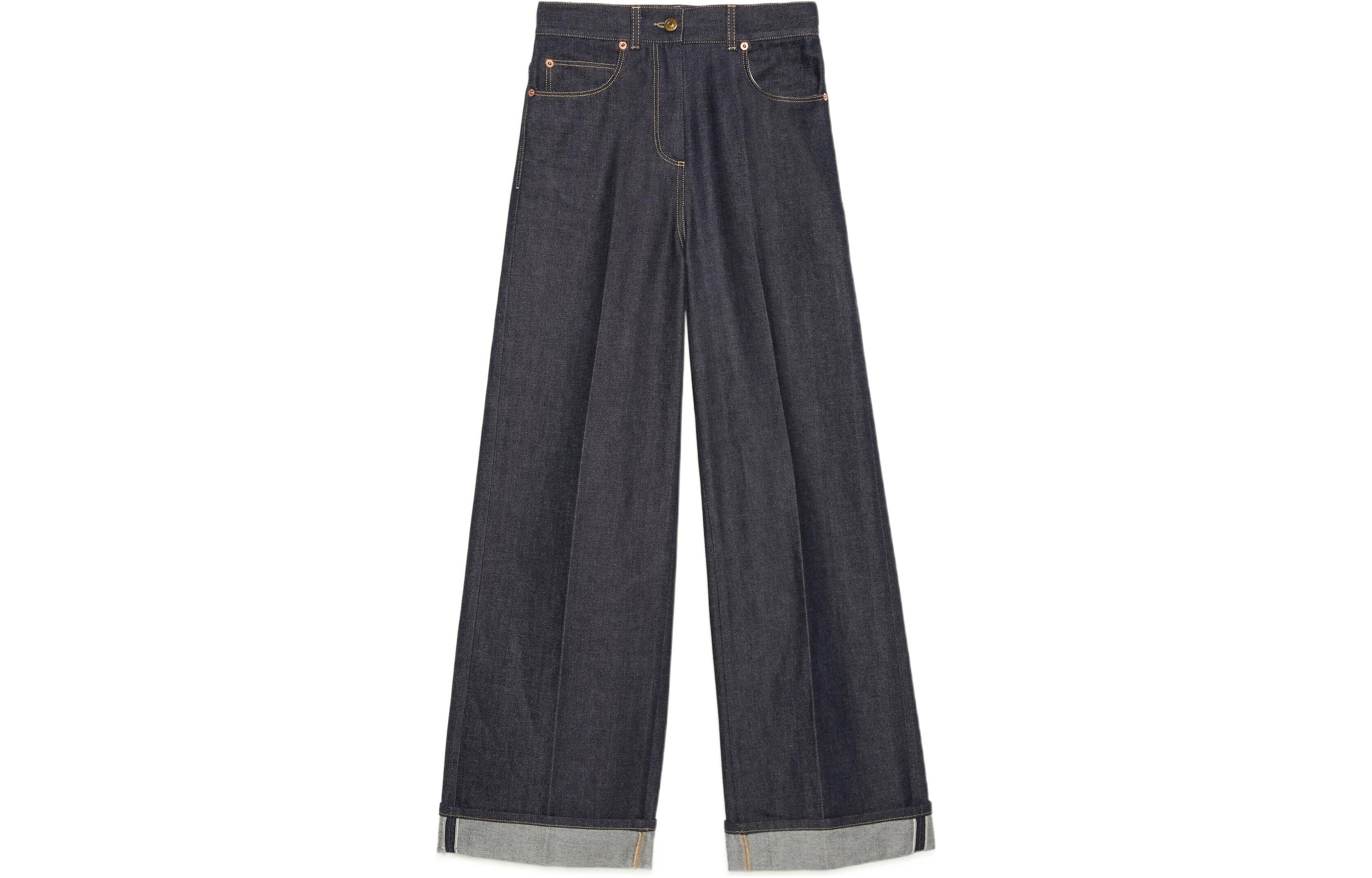 GUCCI Horsebit Wide Jeans
