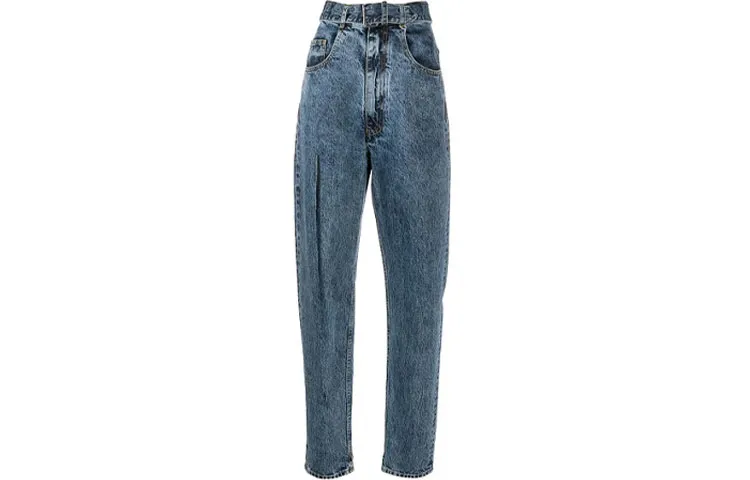 Maison Margiela Jeans Women's Blue Moderate Other