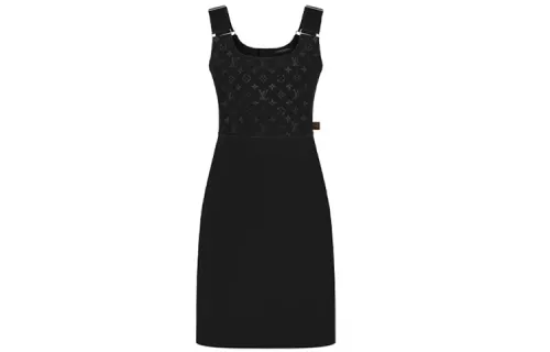 LOUIS VUITTON SS21 Sleeveless Dress Women's Black
